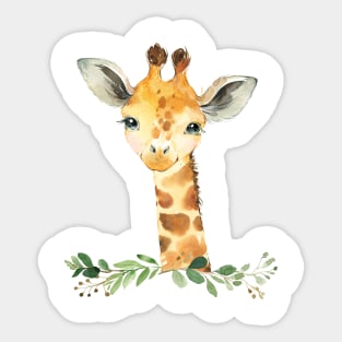 Baby Giraffe Sticker